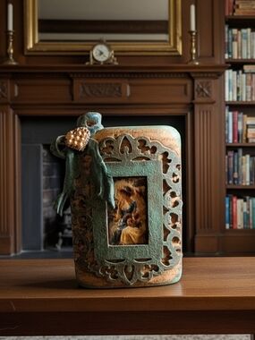 Ornate Framed Vintage Victorian Ispired Accent